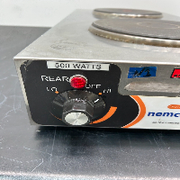 Nemco 6310-2 Horizontal Double Burner Hot Plate image 2